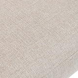 Nouveau - chaise de salle à manger japandi lin beige