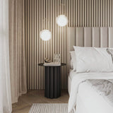 Pre-Order Beige Akoestische Houten Panelen Met Beige Vilt 275 x 60 cm