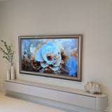 Japandi TV Furniture Beige L240 x D32 x H28 cm