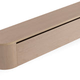 New - Japandi TV Furniture Light Beige Oak L180 x D32 X H28 CM