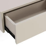 NEW - Gang Kast Licht Beige 2 Lades L120 x D26 x H20 cm