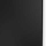 Nouveau - plaque de décoration télévisée Matt Black L200cm x H122CM x D18mm