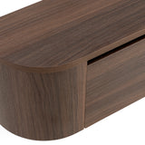 Pre-order Japandi TV Furniture Walnut L240 x D32 x H28 cm