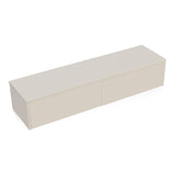 NEW - Gang Kast Licht Beige 2 Lades L120 x D26 x H20 cm