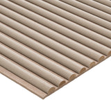New - Elegant Taupe Suède Wandpaneel