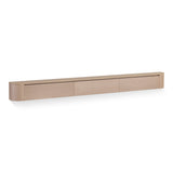 New - Japandi TV Furniture Light Beige Oak L180 x D32 X H28 CM