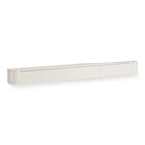 Japandi TV Furniture Beige L240 x D32 x H28 cm