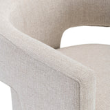 Nouveau - chaise de salle à manger japandi lin beige