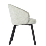 Dining room chair mint green - Black legs