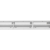 TV -Möbel Weiß Matt | Abmessungen L: 180 cm x D: 36 cm x H: 33 cm