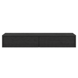 Gang Kast Zwart Eiken 2 Lades L100 x D26 x H20 cm - Arli Walls