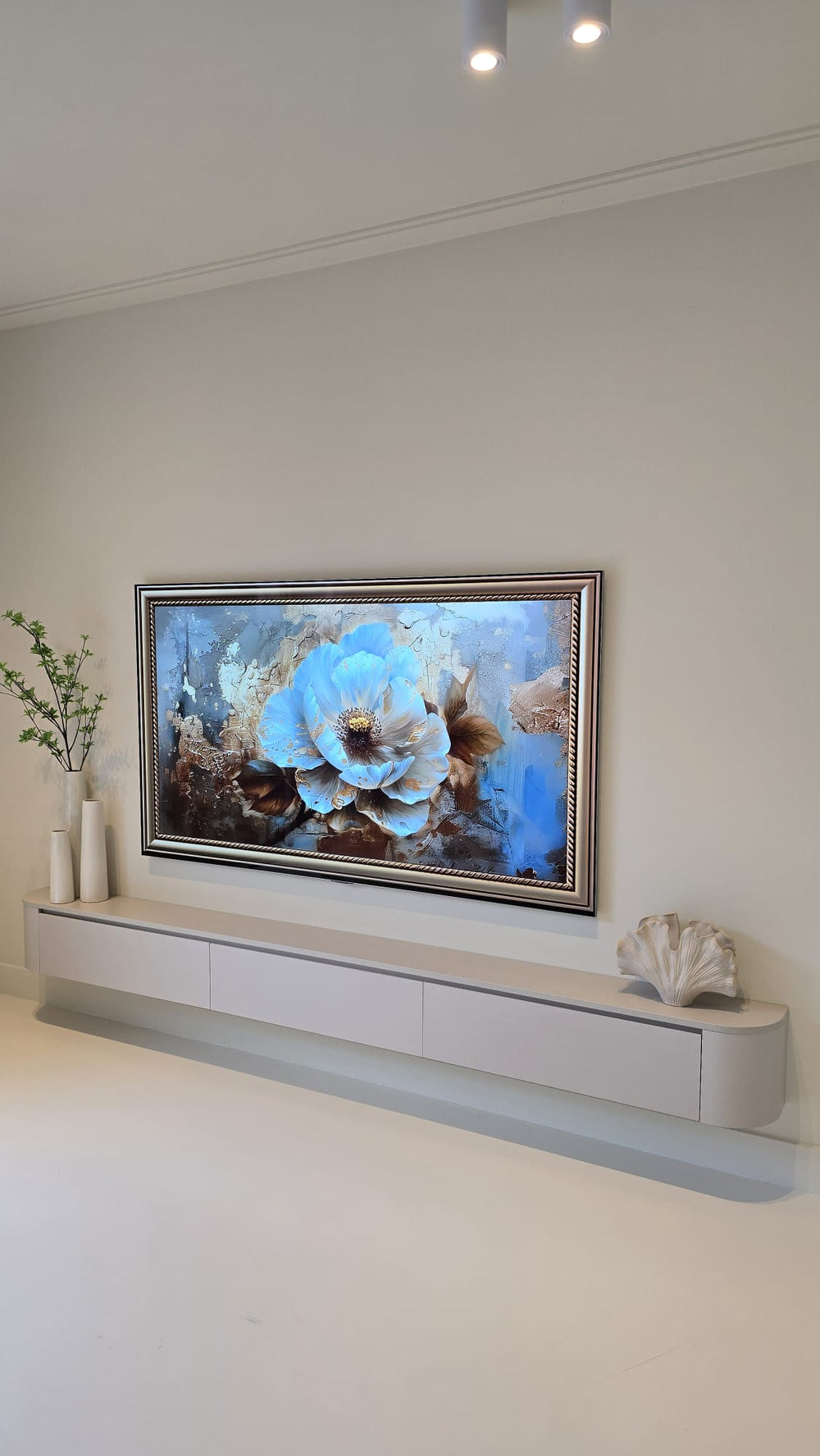 Japandi Tv Meubel Beige - Arli Walls