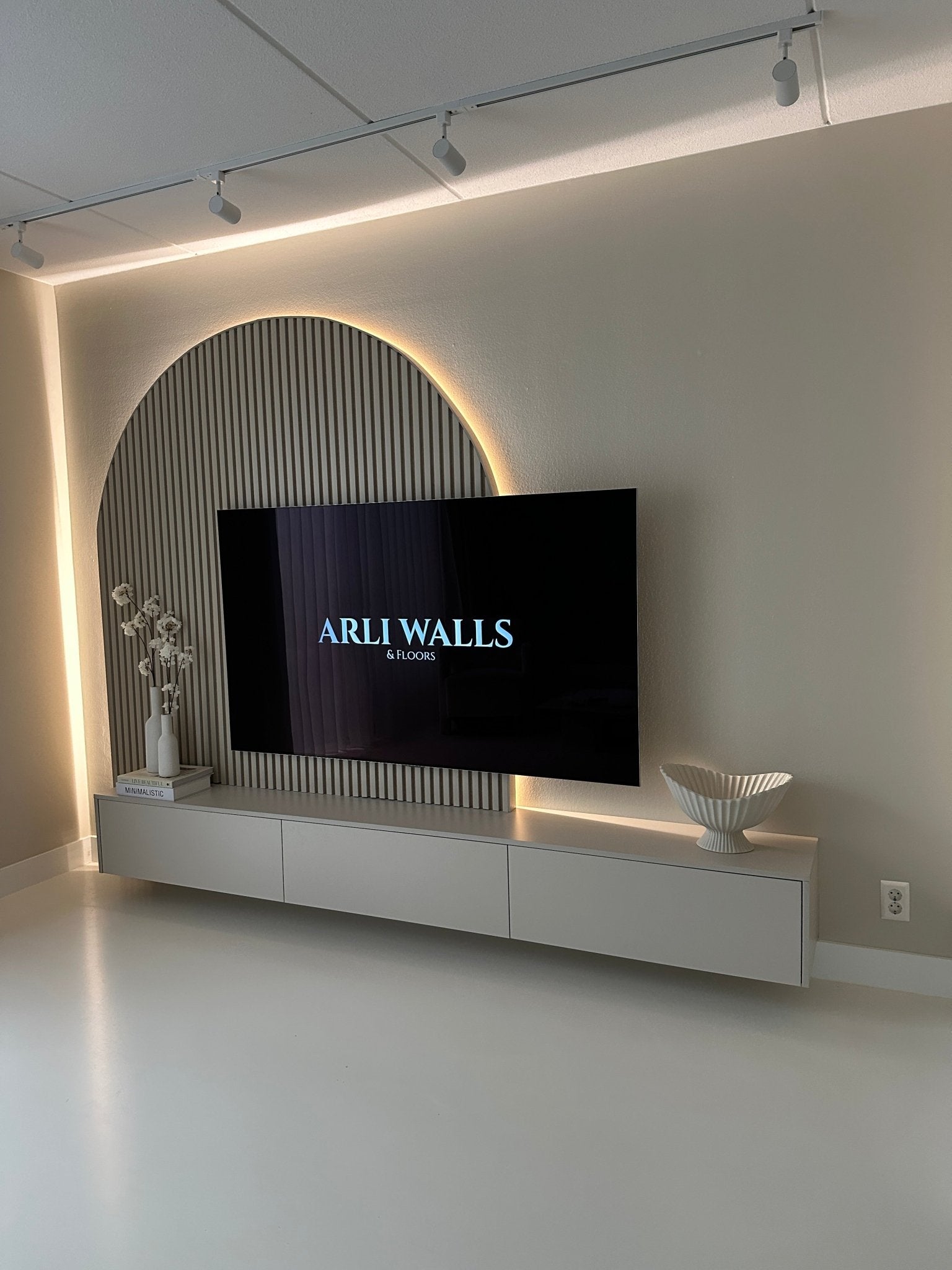 Tv Meubel Licht Beige - Arli Walls