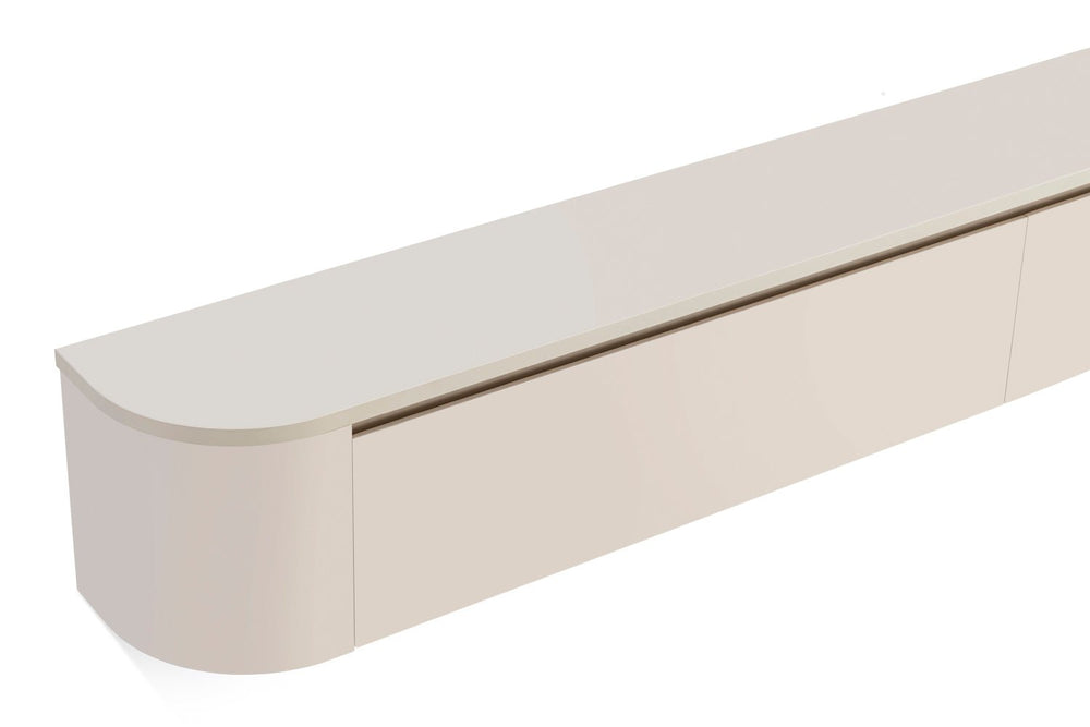Japandi Tv Meubel Beige - Arli Walls