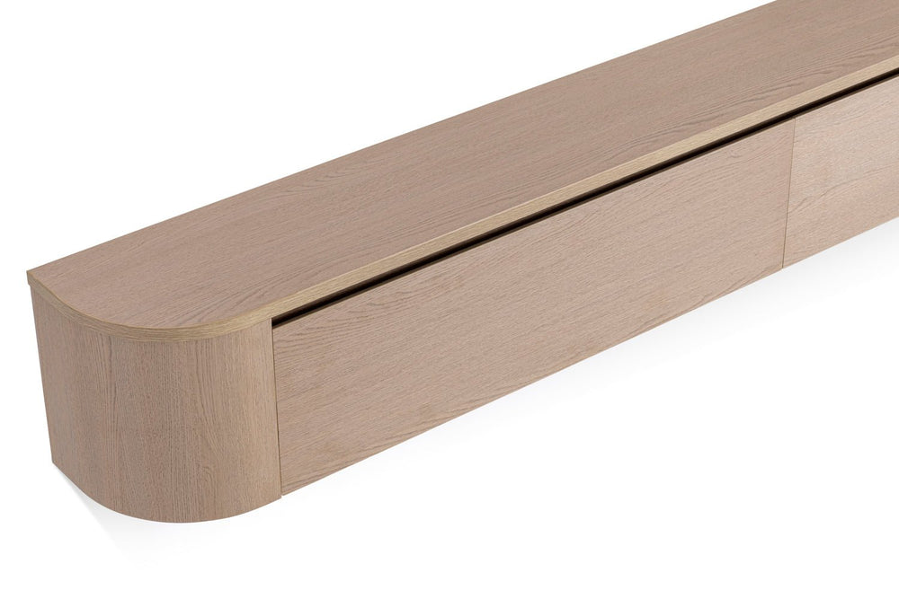 Japandi Tv Meubel Licht Beige Eiken - Arli Walls
