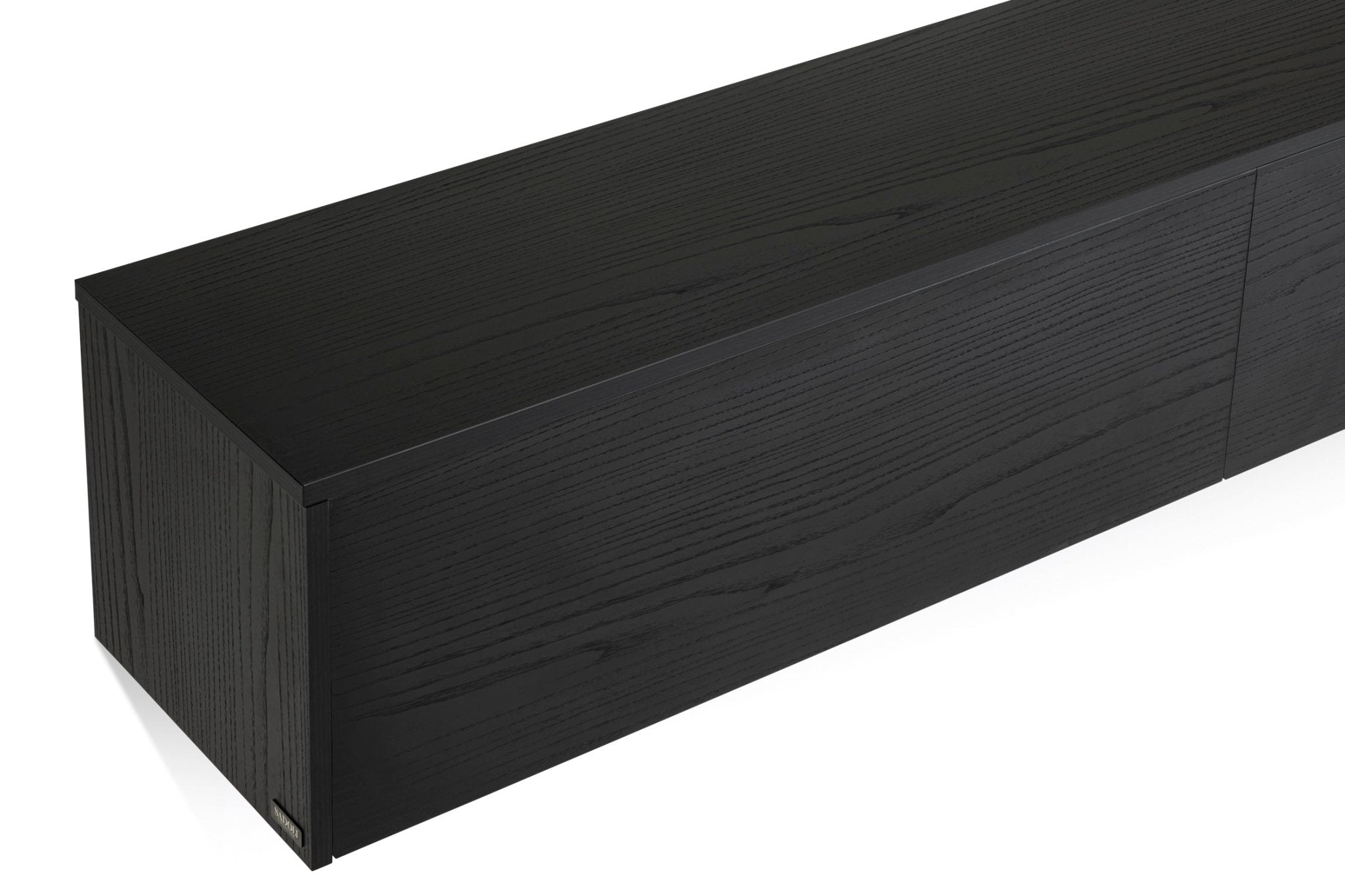 Tv Meubel Zwart Eiken - Arli Walls