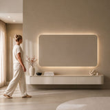 TV-Decorplaat Beige Japandi