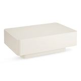 Table basse Japandi Beige Clair Coins Ronds L100cm x L100cm x H45 cm