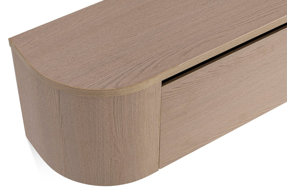 Japandi Tv Meubel Licht Beige Eiken - Arli Walls