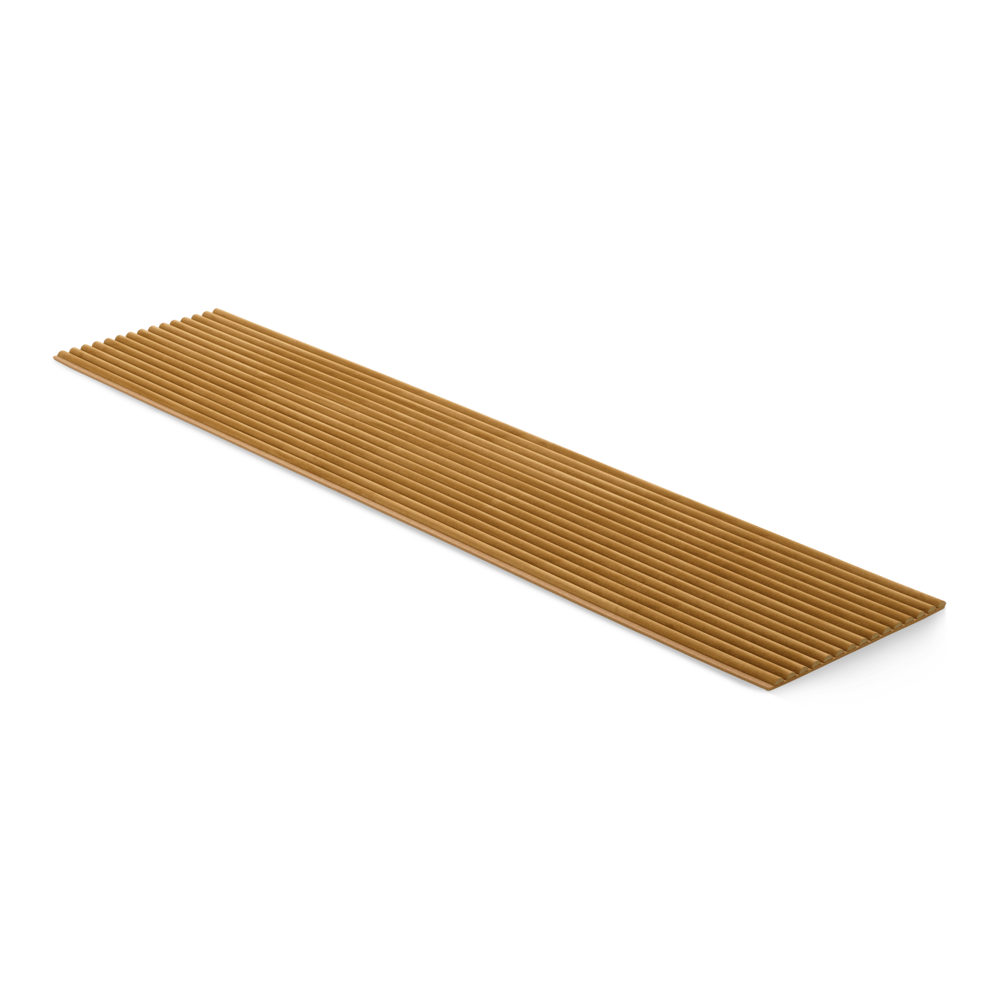 Terracotta suede wandpaneel - Arli Walls