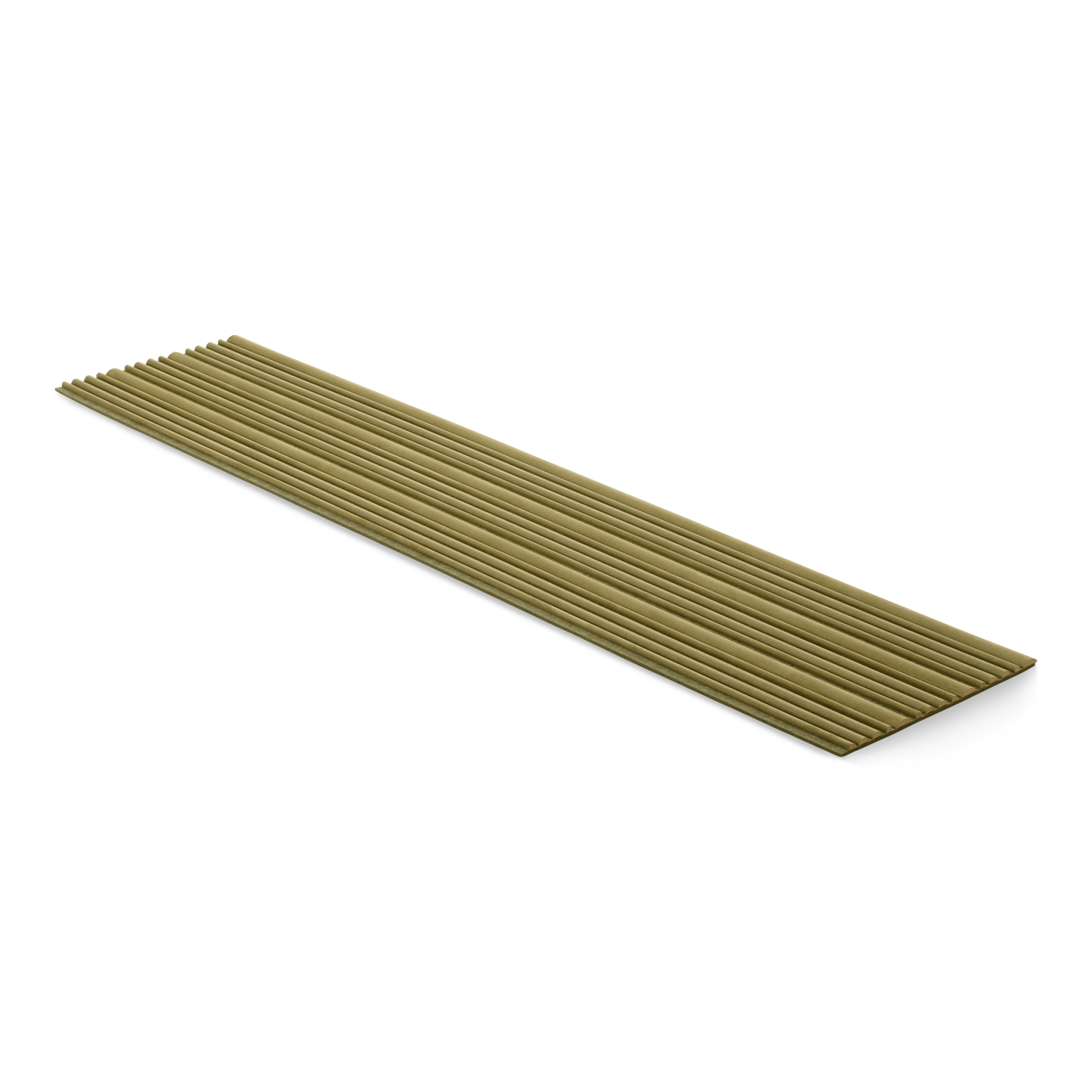 Tresiente kaki Groene suede wandpaneel - Arli Walls