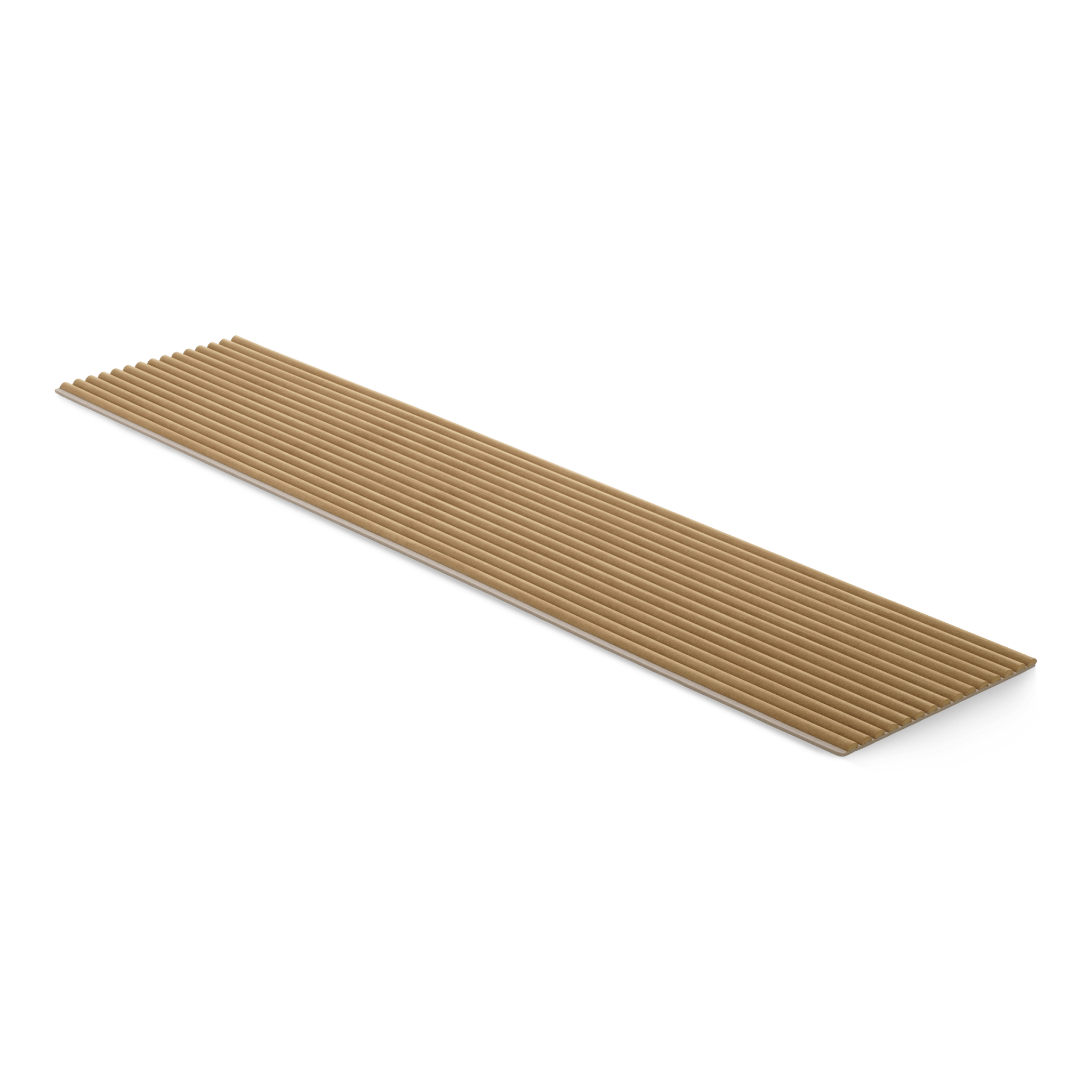 Taupe suede wandpaneel - Arli Walls