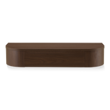 Japandi schwebender Flurschrank/Schminktisch Nussbaum hell – 80 cm