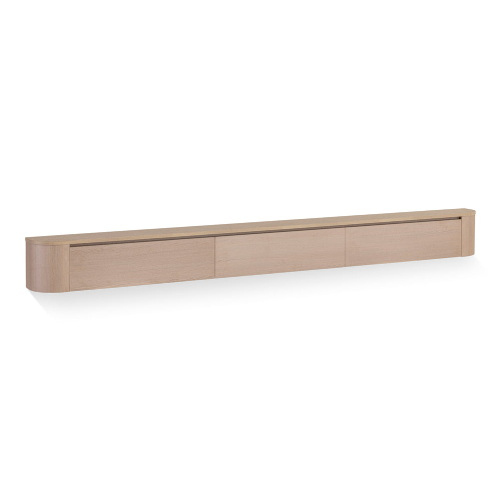 Japandi Tv Meubel Licht Beige Eiken - Arli Walls