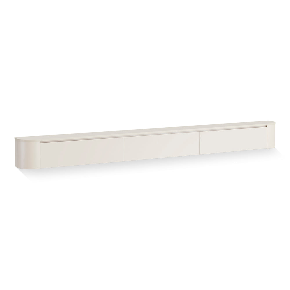 Japandi Tv Meubel Beige - Arli Walls