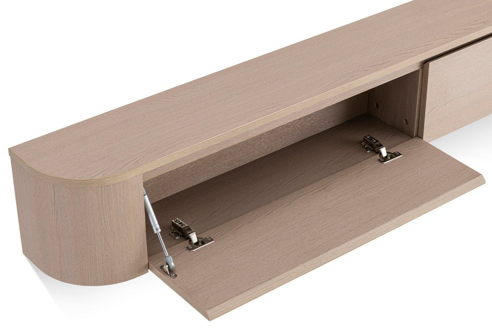 Japandi Tv Meubel Licht Beige Eiken - Arli Walls
