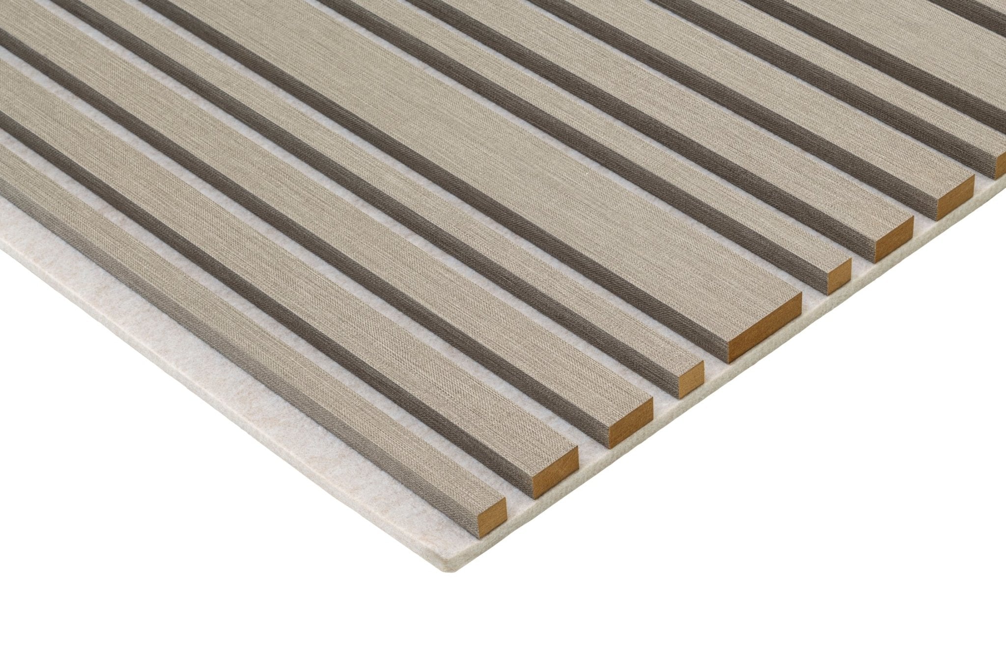 Taupe Linnen tresiente wandpaneel - Arli Walls