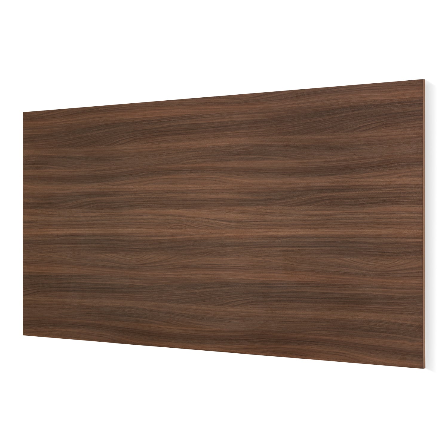 Sadoli Rudolf TV Decor Plate Walnut L240cm x H122cm x D18mm – Arli Walls