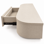 Japandi Zwevende Gangkast / Make-Up Tafel Linnen - Arli Walls