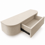 Japandi Zwevende Gangkast / Make-Up Tafel Linnen - Arli Walls