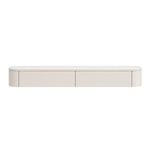 Japandi Zwevende Gangkast / Make-Up Tafel Licht Beige - Arli Walls