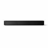 Japandi TV-Schrank aus schwarzer Eiche, L272 x T32 x H28 cm