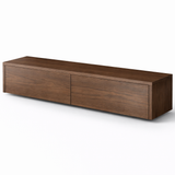 Hallway Cabinet Walnut 2 Drawers L100 x D26 x H20 cm