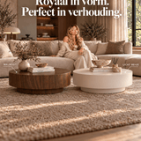Salontafel Licht Beige Rond Ø100cm x H38cm - Arli Walls