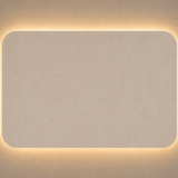 TV Decor Plate Bronze L200cm x H122cm x D18mm