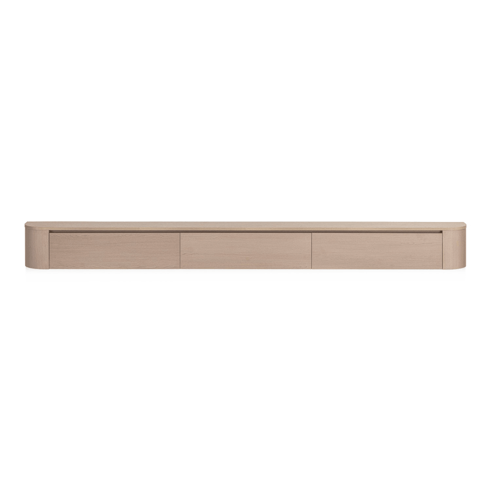 Japandi Tv Meubel Licht Beige Eiken - Arli Walls
