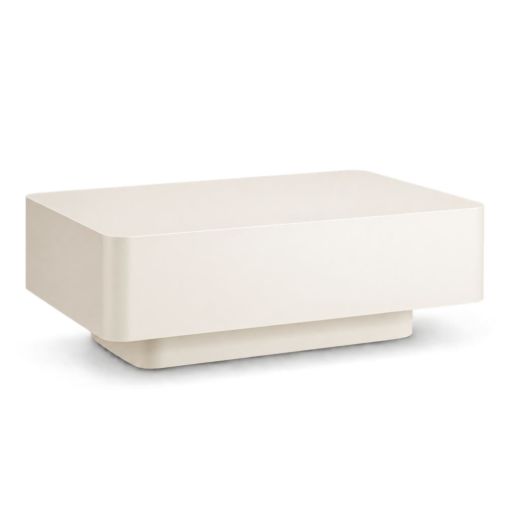 Salontafel japandi licht beige L120cm x B60cm x H38cm