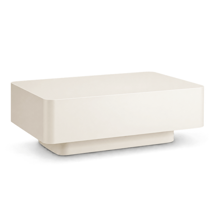 Salontafel japandi licht beige L120cm x B60cm x H38cm - Arli Walls