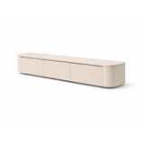 Japandi TV Furniture Beige X Linen L180 x D32 x H28 cm