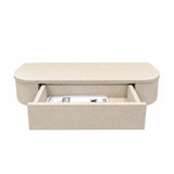 Japandi Floating Hallway Cabinet / Make-Up Table Linen