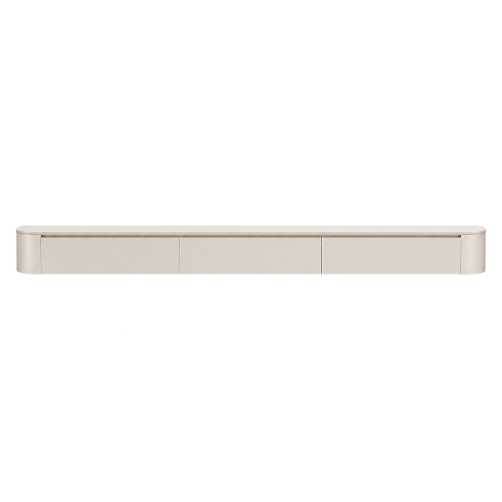 Japandi Tv Meubel Beige - Arli Walls